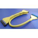 Yellow Round IDE Drive Cable Ultra ATA 24 Inch