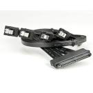 32-Pin SAS 4 X 7-Pin SATA Cable Black with Latch SFF-8484 Fan Out USA